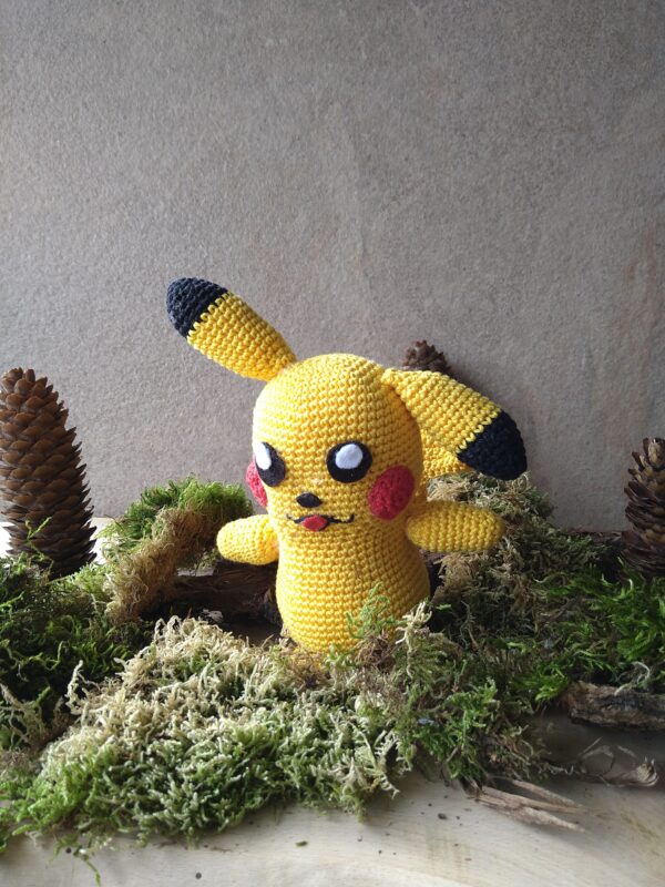 pikachu pokemon crochet fait main haute savoie mylene micoton