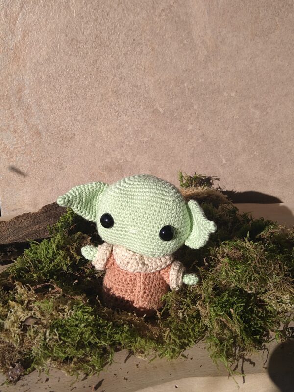 STAR WARS GROGU crochet fait main mylene micoto haute savoie fait avec amour