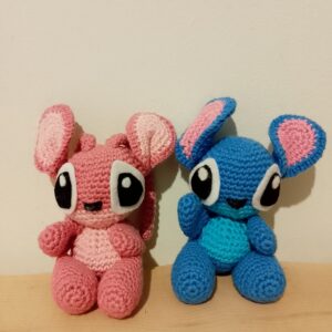 Peluches Stitch et Angel – Compagnons doux et adorables !